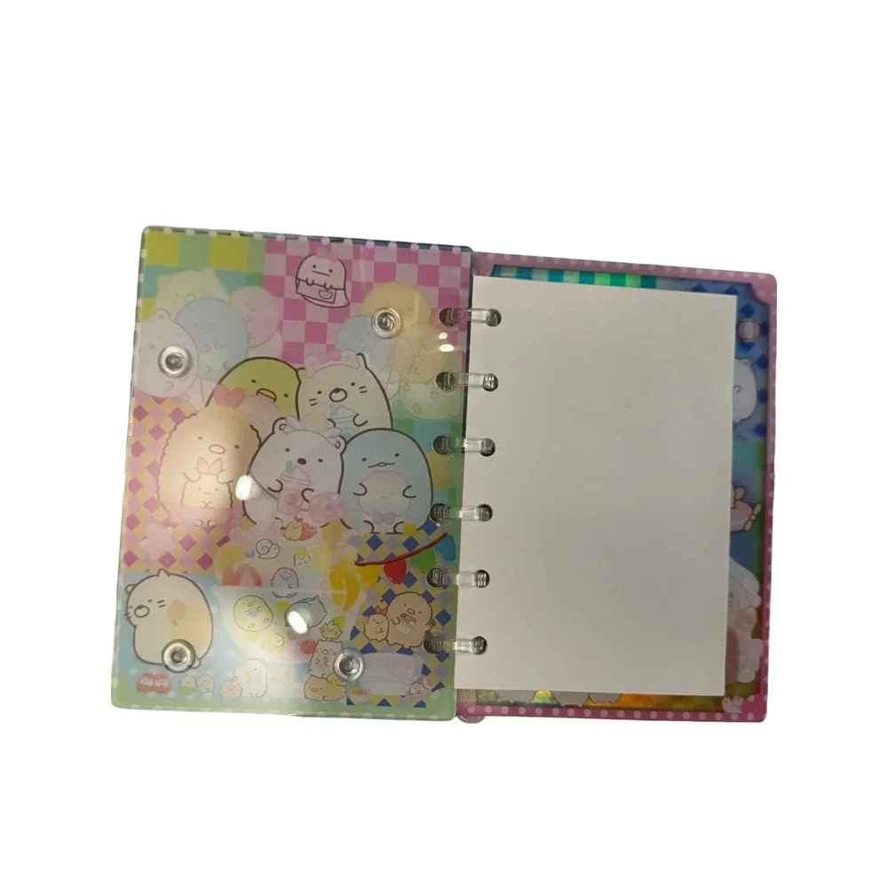 Sumikko Gurashi A7 Shaker Notebook 6 Ring Binder San-X Kawaii Journal Stationery